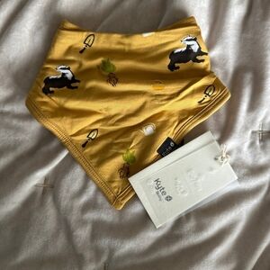 NWT Kyte Baby Hufflepuff Bib Harry Potter Sold Out